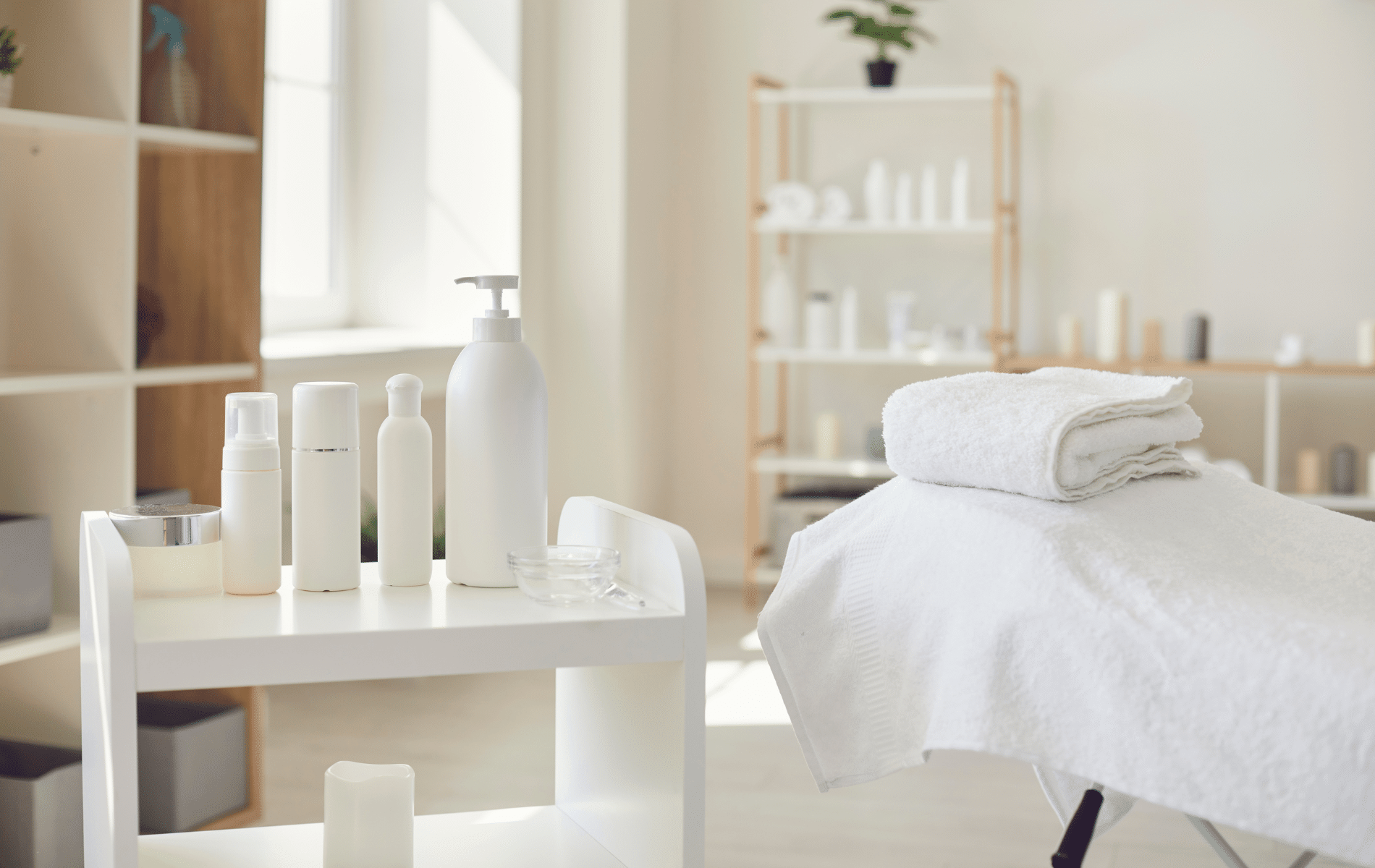 un salon de beauté