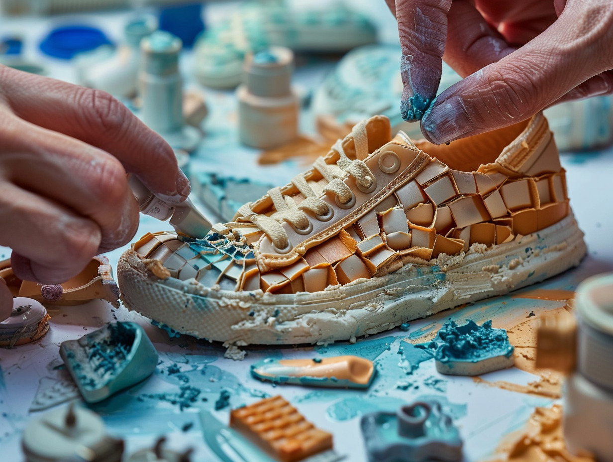 réparation semelles chaussures : astuces pour caoutchouc et plastique -  semelle chaussure