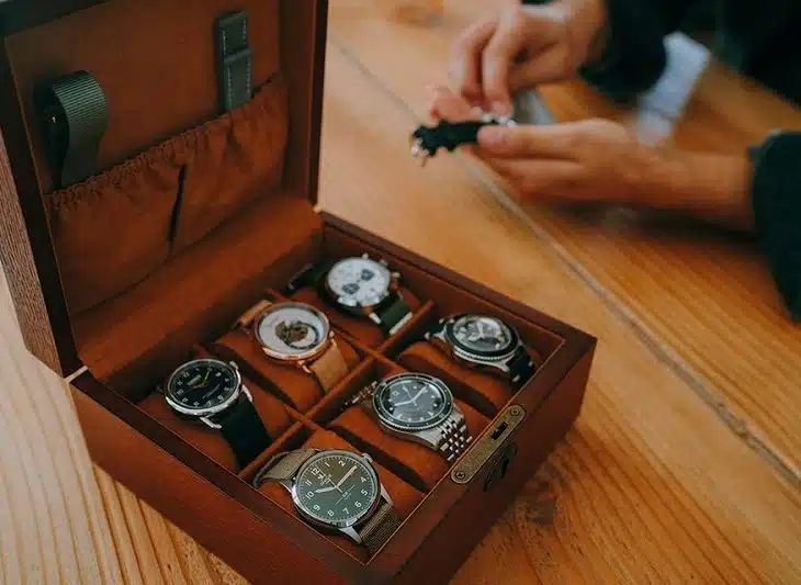 Organiser votre collection de montres avec une boîte à montres pour hommes